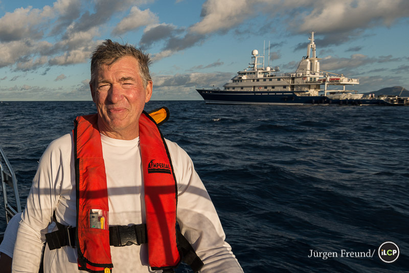 Captain Philip Renaud, USN (Ret). Executive Director of the Living Oceans Foundation and my wonderful dive buddy!